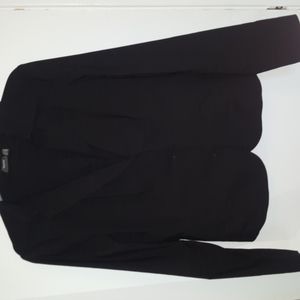 Practical Mexx black jacket front buttoned & side pockets
